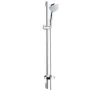 hansgrohe Croma 100 Set de douche avec barre et tablette, 4 jets, 27771000,