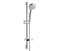 hansgrohe Croma 100 Set de douche avec barre et tablette, 4 jets, 27776000,