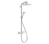 hansgrohe Croma E Showerpipe 27630000 chromé, 1jet avec mitigeur thermostatique douche