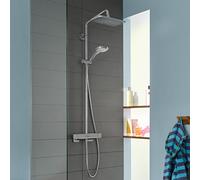 hansgrohe Croma E Showerpipe 27630000 chromé, 1jet avec mitigeur thermostatique douche