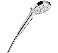 hansgrohe Croma Select E 1jet douchette à main 26814400 blanc chromé , pomme de douche, Ø110mm