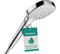 hansgrohe Croma Select E Douchette à main 1jet EcoSmart, 26815400, Couleur: chrome/blanc