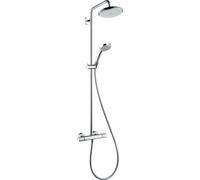 Hansgrohe Croma ensemble de douche mural avec thermostat chrome 27188000