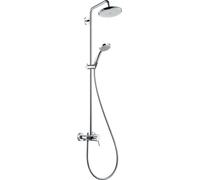 Hansgrohe Croma ensemble de douche mural chrome 27222000