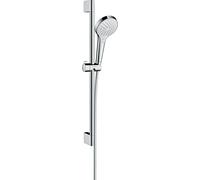 Hansgrohe Set de douche Croma Select S Vario 26563400 EcoSmart blanc – barre chromée 90 cm