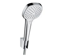 hansgrohe Croma Select E Vario set de bain 26425400 blanc- chromé , pommeau de douche