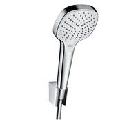 hansgrohe Croma Select E Vario set de bain 26413400 blanc- chromé , pommeau de douche