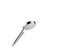 hansgrohe Croma Select S 04724400 Pommeau de douche à faible débit 10,2 cm SoftRain, IntenseRain Massage pulsant
