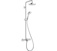 Hansgrohe Showerpipe Croma Select S 180 2jet bain/douche blanc/chromé 27351400