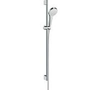 hansgrohe Croma Select S - Ensemble de douche 110 1jet EcoSmart blanc / chrome
