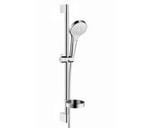 hansgrohe Croma Select S Set de douche avec barre et tablette, 3 jets, 26566400,