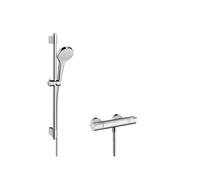 Hansgrohe Croma Select S Vario croma select ensemble de douche - 72cm - incl.thermostat - chrome 27833400
