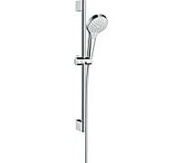 hansgrohe Croma Select S - Ensemble de douche 110 3jet Vario blanc / chrome