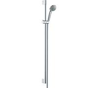 hansgrohe set de douche Crometta 85 Variojet 27762000 chromé , avec Unica douche de 90 cm Crometta