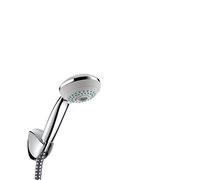 hansgrohe Crometta 85 Ensemble support mural et douchette Multi avec flexible de douche 125 cm, chromé, 27568000