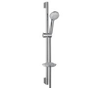 hansgrohe Crometta 85 Set de douche avec barre et tablette, 2 jets, 27764000,