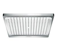 Hansgrohe Crometta E 240 1jet pomme de douche 24x24cm basse pression 0.2 bar. avec jet pluie chrome 26722000
