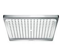 Hansgrohe Douche de tête Crometta E 240 26727000 Chromé, EcoSmart 9 l/min, 1 jet, 240 x 240 mm