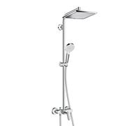 Set de douche Showerpipe Crometta E 240 1jet, mitigeur mécanique (27284000)