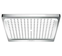 Hansgrohe Crometta E 240 1jet pomme de douche 24x24cm basse pression 0.2 bar. avec jet pluie chrome 26722000