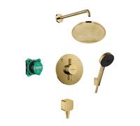 Hansgrohe Crometta ensemble de douche encastré oui doré 88003993