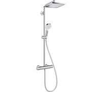 Hansgrohe Crometta ensemble de douche mural avec thermostat chrome 27271000