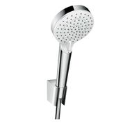 hansgrohe Crometta - Ensemble de douche 100 2jet Vario Porter EcoSmart blanc / chrome