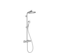 Hansgrohe - Crometta S 240 Colonne de douche 1 jet avec Mitigeur thermostatique Chrome (HG-27267000)