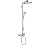 HANSGROHE Colonne de douche avec robinet mitigeur mecanique Showerpipe Crometta S 240