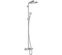 hansgrohe Crometta S 240 Showerpipe 27320000 chromé , 1jet, 240 mm, pour baignoire