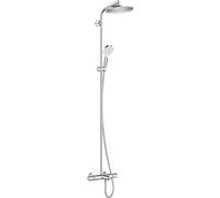 hansgrohe Crometta S 240 Showerpipe 27320000 chromé , 1jet, 240 mm, pour baignoire