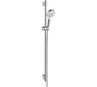 hansgrohe Crometta Set de douche avec barre de douche 105cm, blanc/chromé, 27354400