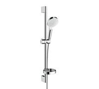 hansgrohe Crometta Set de douche avec barre et tablette, 2 jets, 26553400,