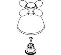 hansgrohe cross cross Axor Carlton Quattro chrome 17298000