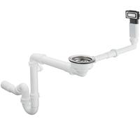 Hansgrohe Vidage trop-plein 43921800 manuel pour simple vasque D14-10 BSO acier inoxydable