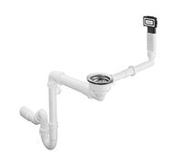 hansgrohe vidage et trop-plein match0 43927000 chromé , manuel, pour bassins simples SilicaTec