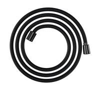 hansgrohe Designflex flexible de douche textile, longueur 2000mm, 28230340, Couleur: Chrome noir brossé