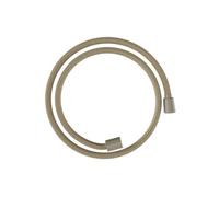 hansgrohe Designflex Planet Edition Tuyau de douche en textile universel, 1,25 m, avec protection anti-torsion, flexible avec protection anti-torsion, avec joints d'étanchéité, sable