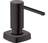 Hansgrohe Détergent match0 40468670 – version encastrable, noir mat