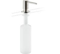 hansgrohe détergent match0 42818800 version encastrable, optique Inox