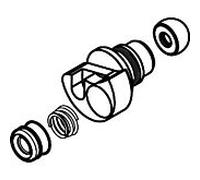 hansgrohe distributeur Axor Montreux bain mélangeur 98591000 exposé