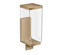 hansgrohe Distributeur de lotion Axor 42610140 verre, montage mural, bronze brossé