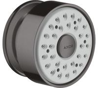 Hansgrohe douche d'appoint 1 jet rosette ronde, Coloris: Chrome noir brossé