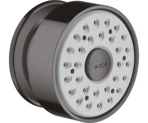 Hansgrohe douche d'appoint 1 jet rosette ronde, Coloris: Chrome noir brossé
