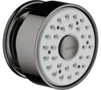 Hansgrohe douche d'appoint 1 jet rosette ronde, Coloris: Chrome noir poli
