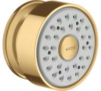 Hansgrohe douche d'appoint 1 jet rosette ronde, Coloris: Optique or brossé