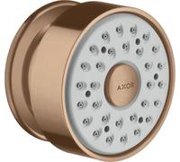 Hansgrohe douche d'appoint 1 jet rosette ronde, Coloris: Or rouge brossé
