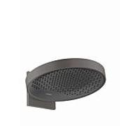 hansgrohe douche de Rainfinity 26230340 1jet, avec raccord mural, saillie 273 mm, chrome noir brossé