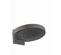 Douche de tête Rainfinity 360 3 jets avec raccordement mural, 26234340, Couleur: Chrome noir brossé