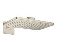hansgrohe Douche de tête Axor 35274820 avec bras de douche, rosace, nickel brossé